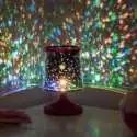 Veilleuse lampe LED projection de ciel étoilé multicolore