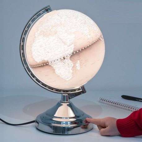 ▷ Lampe de Chevet Tactile Globe