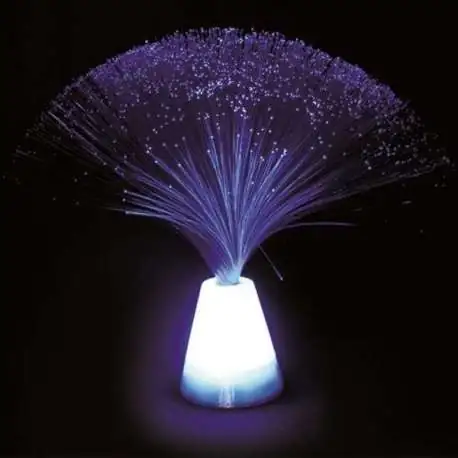 Lampe à LED en forme de bouquet de fibres lampe à fibres lumineuses