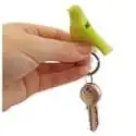 Cabanon range-clés avec 2 porte-clés couple oiseaux d'inséparables