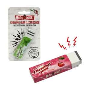 Boîte chewing-gum à électrocution électrochoc paquet électrique