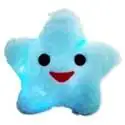 Coussin étoile éclairage LEDs lumineux oreiller, veilleuse