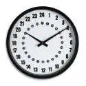 Horloge murale 24 heures