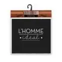 Tablier cuisine brodé l'homme idéal avec poche avant barbecue