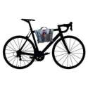 Sacoche réfrigérante pour Vélo avec attache et anse porte bouteille