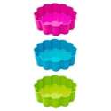 moule en silicone 6 parts en cœur en forme de coeur
