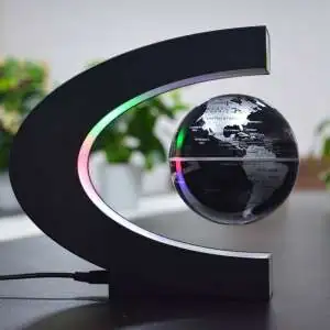 Globe terrestre LED levitation magique lumineux flottant magnétique