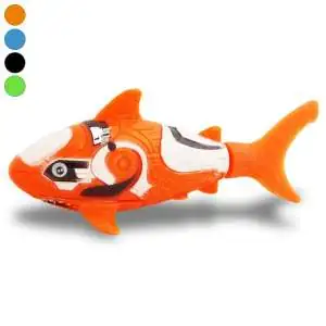 Poisson articulé et animé qui bouge au contact de l'eau