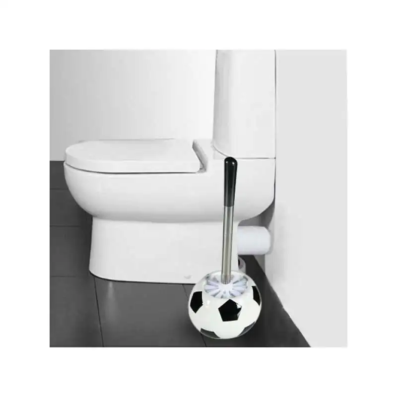 Brosse WC base en forme de ballon de foot