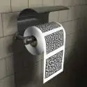 Papier toilettes WC en forme de labyrinthe PQ