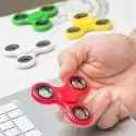 Hand spinner Fidget colorée