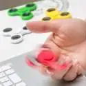 Hand spinner Fidget colorée