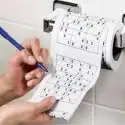 Papier WC grilles de Sudoku PQ toillette