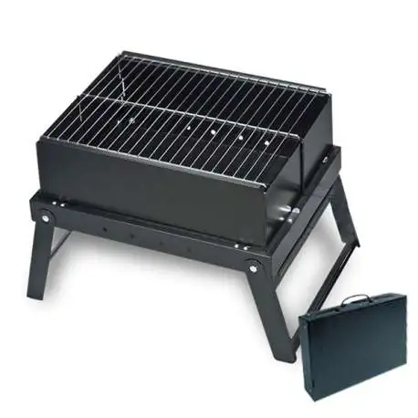 Barbecue de voyage pliant slim transportable portable et ses grilles -  Totalcadeau