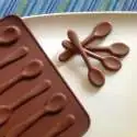 Moule en silicone chocolat petites cuillères