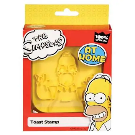 Tampon Toast Homer Simpson jaune