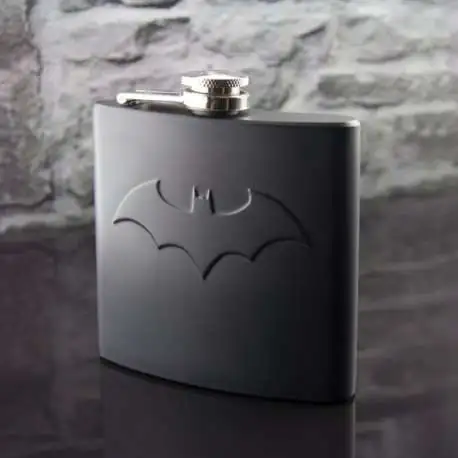 Flasque avec logo de Batman