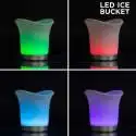 Seau à glace à LED multicolore champagne boisson alcool lumineux