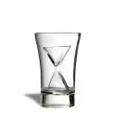 5 Verres shooters twister à double compartiment double chambre