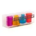 Lot de 4 shooters béchers 4 verres shot pot chimie