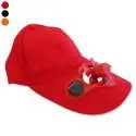 Casquette rafraichissante solaire ventilateur et deux panneaux solaire
