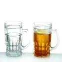 Mug rafraichissant pour bière 400 ml verre double paroi réfrigérant