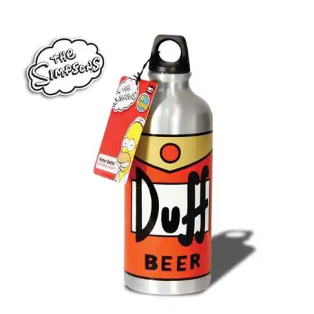 Gourde Duff beer Homer The Simpsons inox