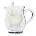 Carafe double paroi pis de vache pot à lait