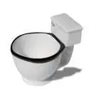 Tasse en forme de WC XL
