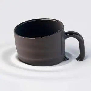 Tasse effet fondu mug sable mouvant