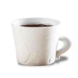 Tasse cheval mug avec anse queue d'animal en porcelaine