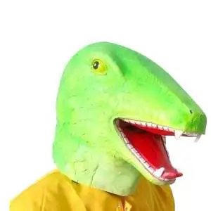 Masque de déguisement dinosaure