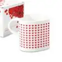 Tasse thermique cœurs magiques - I love you mug thermo-réactifs