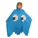 Poncho fantôme de PacMan : jeu d'arcade déguisement
