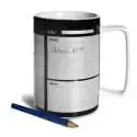 Mug planning tasse rappel des RDV