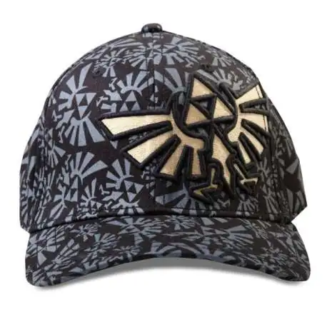 Casquette Zelda avec logo triforce