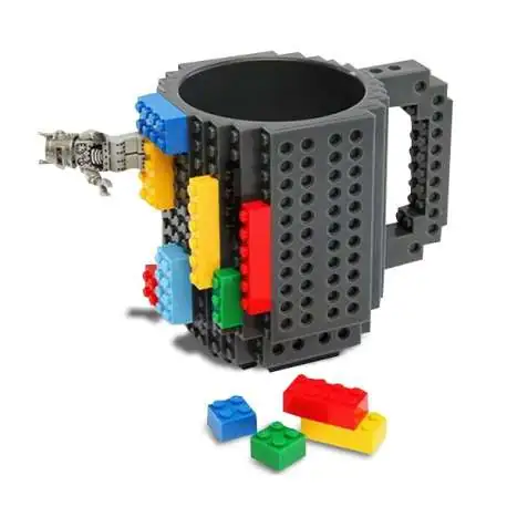 Tasse jeu de construction mug PixelBlocks , Mega Bloks , brique