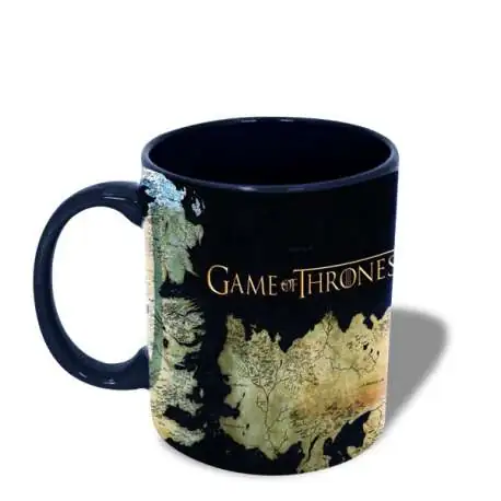 Mug Game of Thrones tasse cartes de Westeros Essos