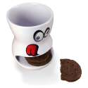 Tasse à compartiment range-biscuits mug en forme de bouche