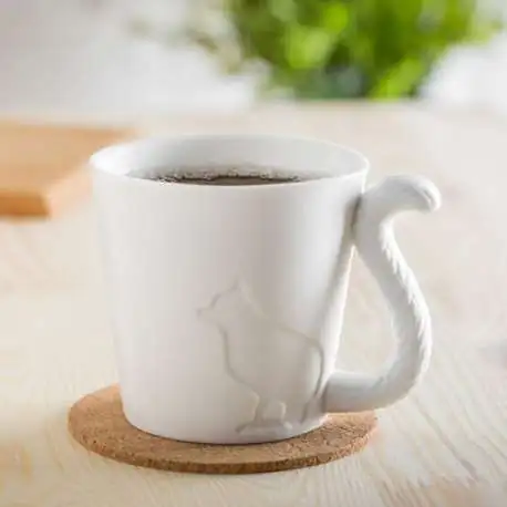 Tasse éléphant avec compartiment pour sachet à thé Mug original -  Totalcadeau