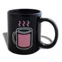 Mug thermo-réactive tasse thermo-changeante fumante