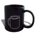 Mug thermo-réactive tasse thermo-changeante fumante