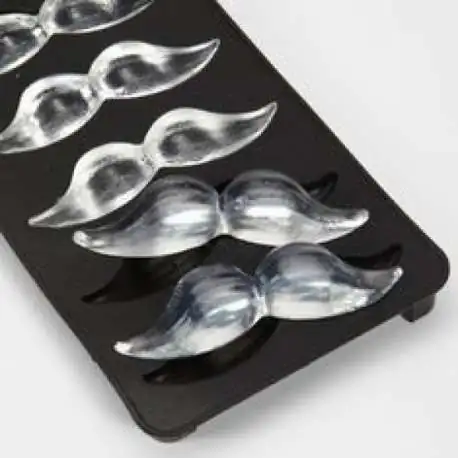 Bac à glaçons original en forme de moustaches