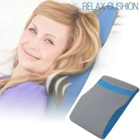 Oreiller à vibrations de massage coussin relaxation zen