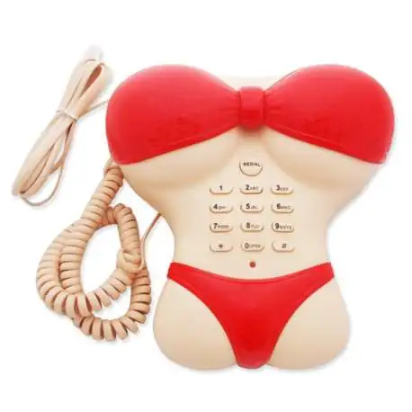 Téléphone fixe bikini sexy maillot de bain