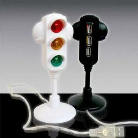 Feu tricolore USB HUB 3 ports