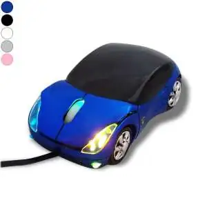 Souris informatique optique USB forme voiture