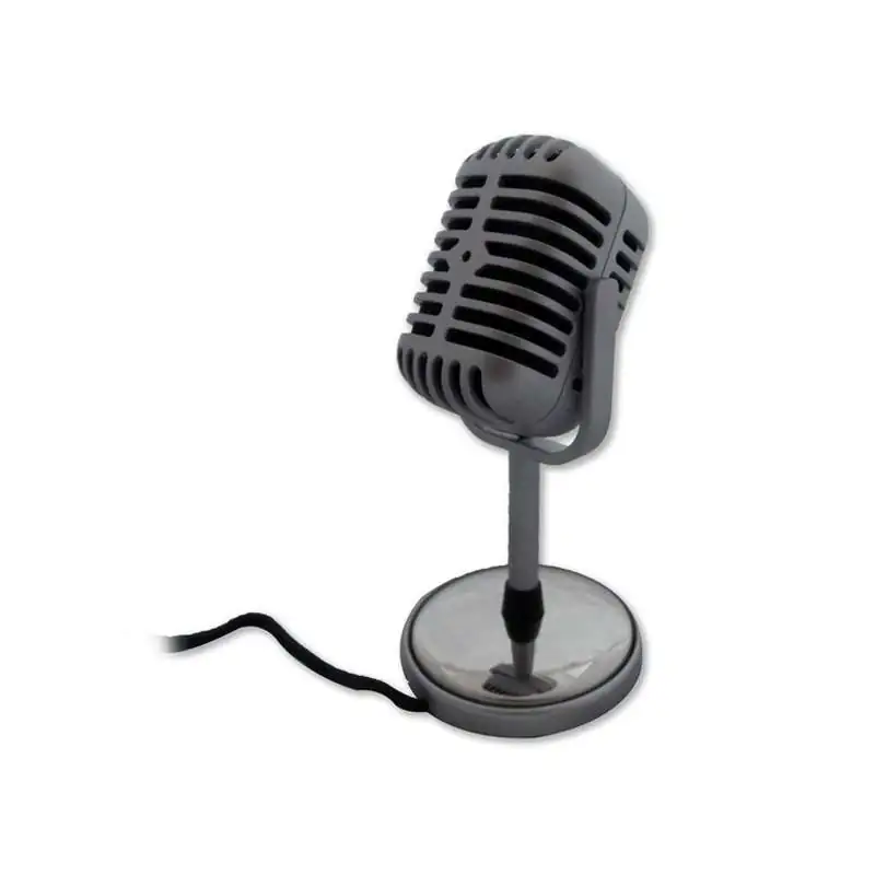 Micro vintage prise jack microphone pour ordinateur - Totalcadeau