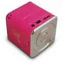 Mini enceinte haut-parleur cube MP3 / SD / Radio / USB