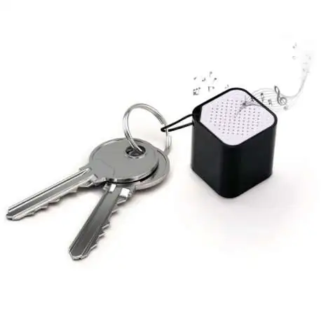 Enceinte miniature haut-parleur de poche Bluetooth cube porte-clés